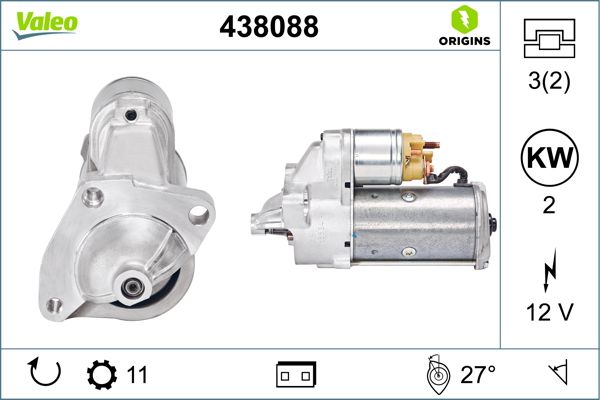 Rozrusznik VALEO 438088
