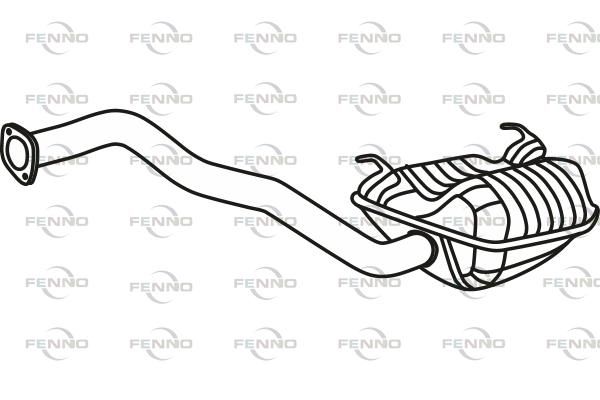 Tłumik końcowy FENNO P22054