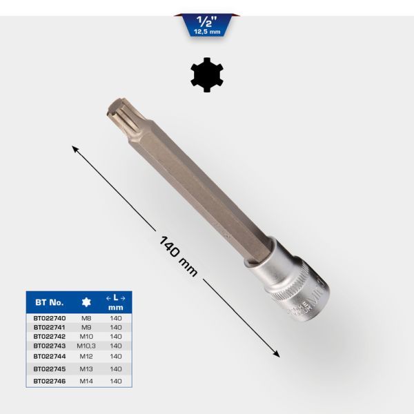 Cap cheie tubulara BRILLIANT TOOLS BT022743