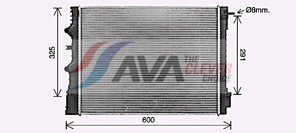 Radiateur, refroidissement du moteur