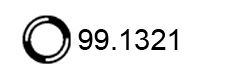 Uchwyt, system wydechowy ASSO 99.1321
