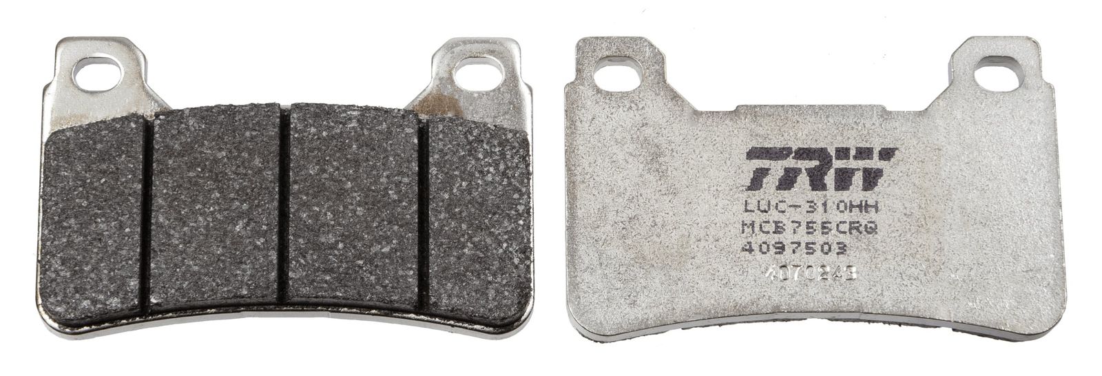 set placute frana,frana disc TRW MCB755CRQ