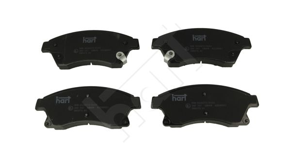 Zestaw klocków hamulcowych, hamulce tarczowe HART 260 547