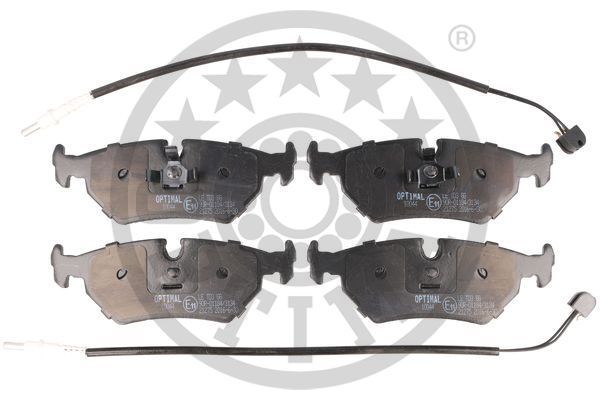 Zestaw klocków hamulcowych, hamulce tarczowe OPTIMAL BP-10044
