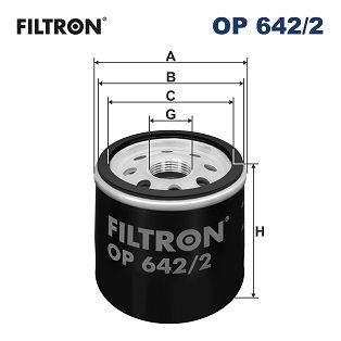 Olejový filtr FILTRON OP 642/2