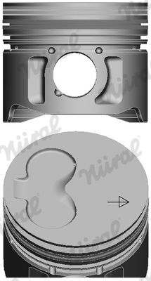 Piston NÜRAL 87-990107-40