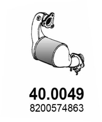 Katalizator ASSO 40.0049
