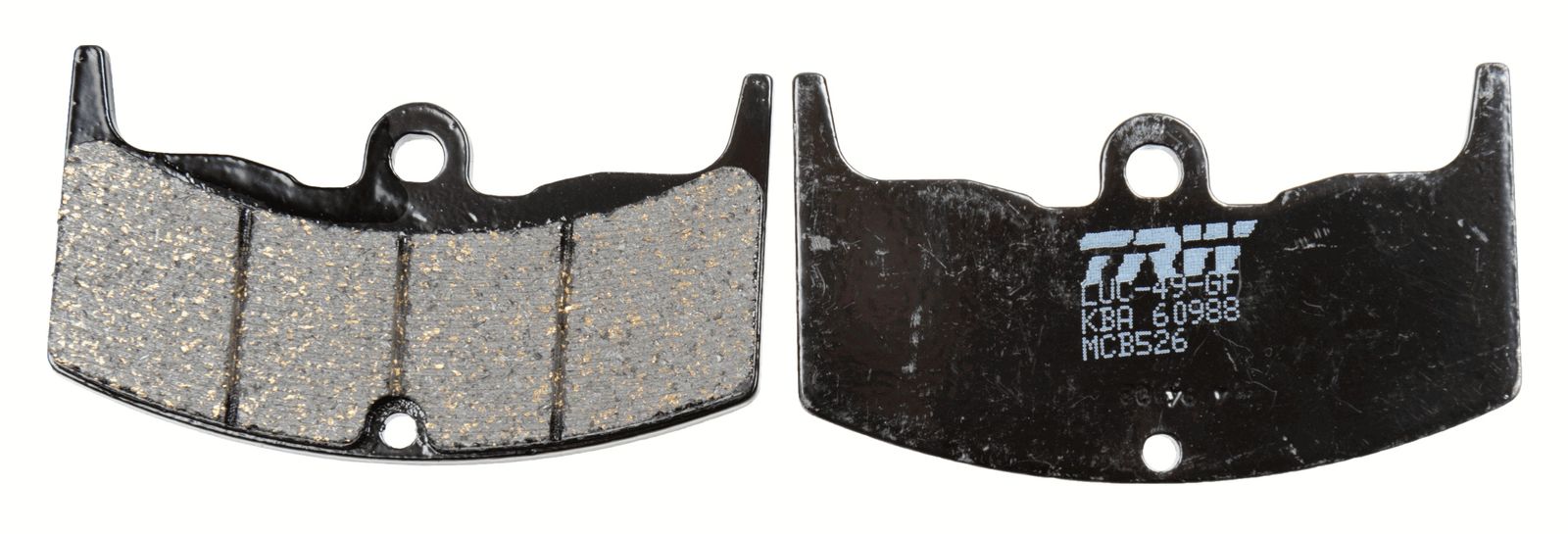 Kit de plaquettes de frein, frein à disque
