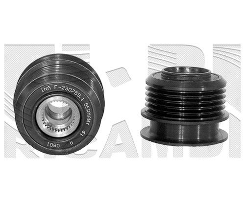 Alternator - sprzęgło jednokierunkowe CALIBER 67564