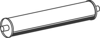 Tłumik środkowy DINEX 50326