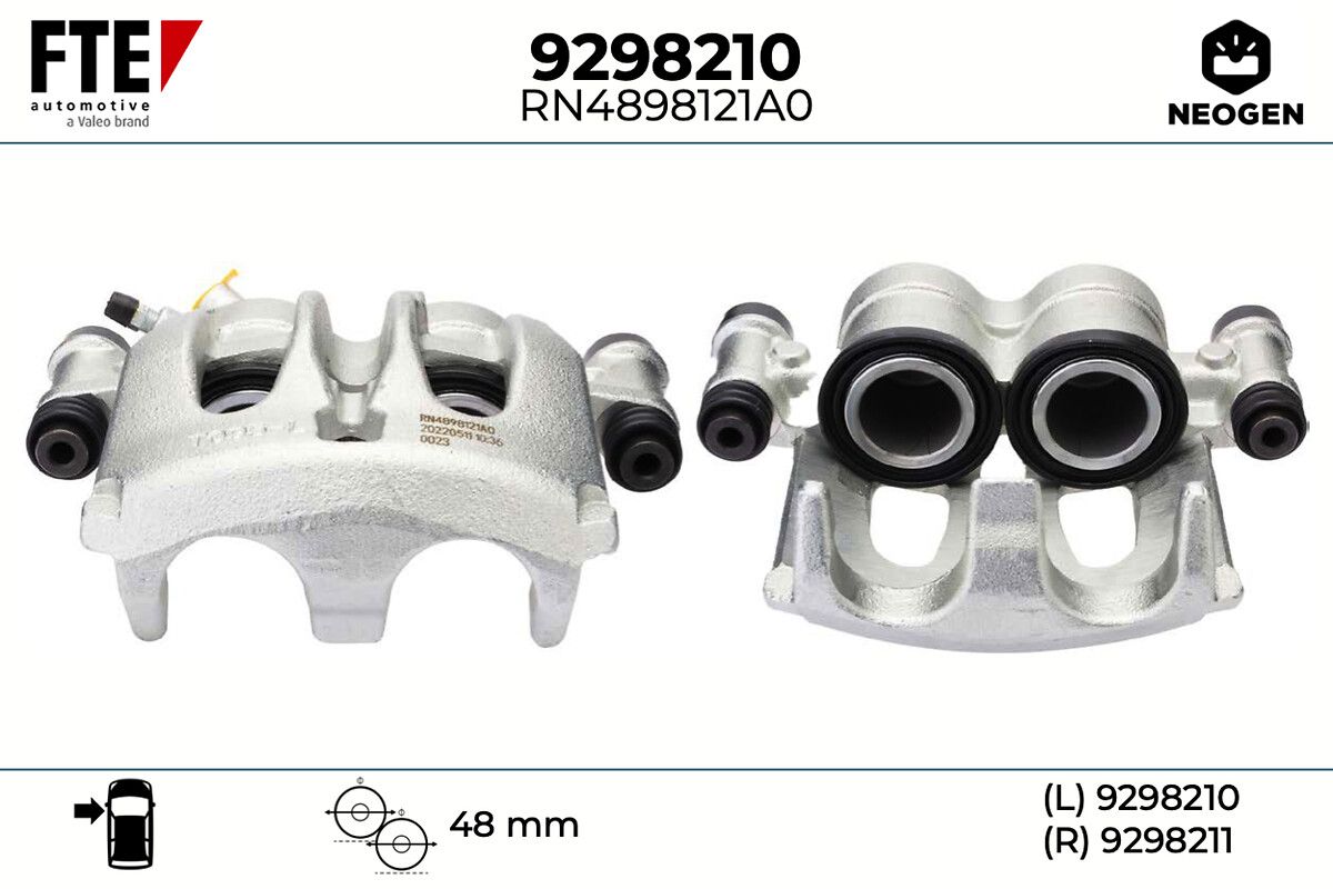 Etrier frana FTE NEOGEN 9298210