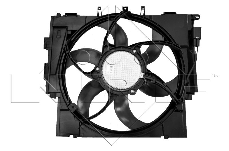 Ventilátor chladenia motora NRF 47838