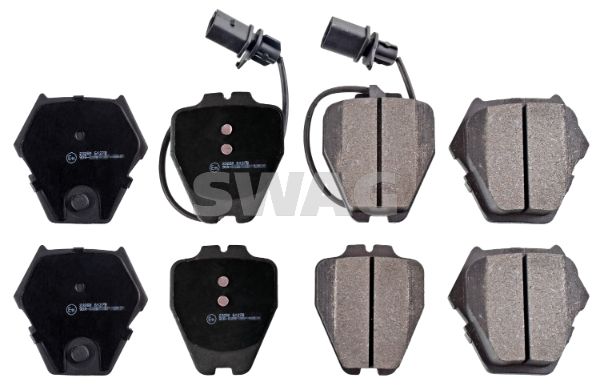 Zestaw klocków hamulcowych, hamulce tarczowe SWAG 30 11 6218