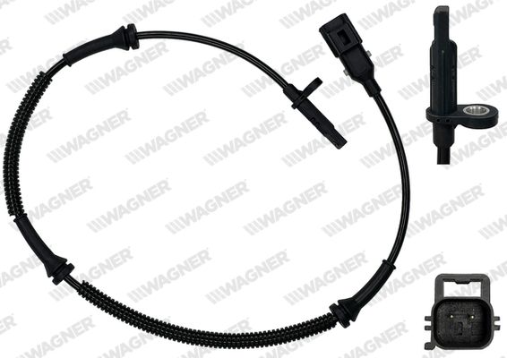 Czujnik, prędkość obrotowa koła WAGNER ABS00940