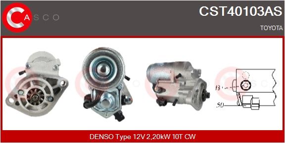 Startér CASCO CST40103AS