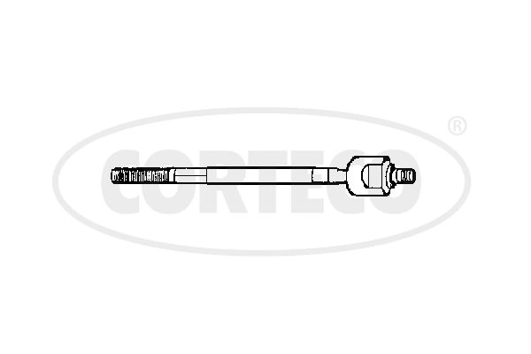 Połączenie osiowe, drążek kierowniczy poprzeczny CORTECO 49396918