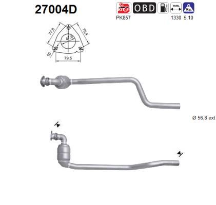 Katalizator AS XR851852