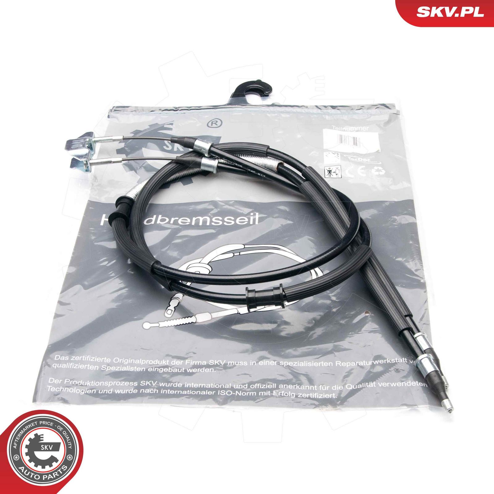Cablu, frana de parcare ESEN SKV 26SKV066