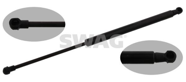 Sprężyna gazowa, pokrywa bagażnika SWAG 70 93 3347
