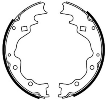 Комплект тормозных колодок