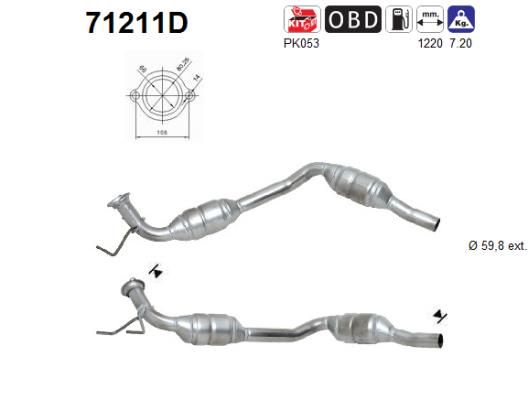 Katalizator AS 71211D