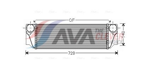 Kompressoriõhu radiaator