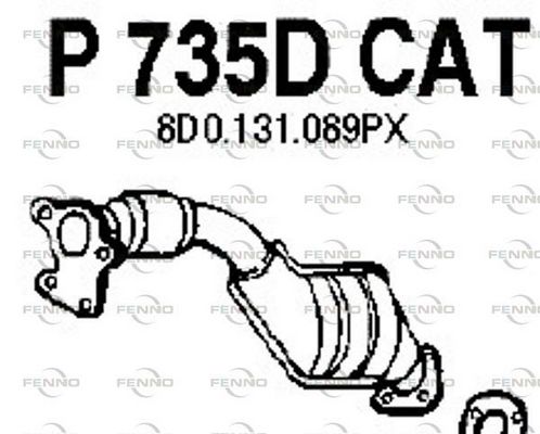 Katalizator FENNO 3B0131089V