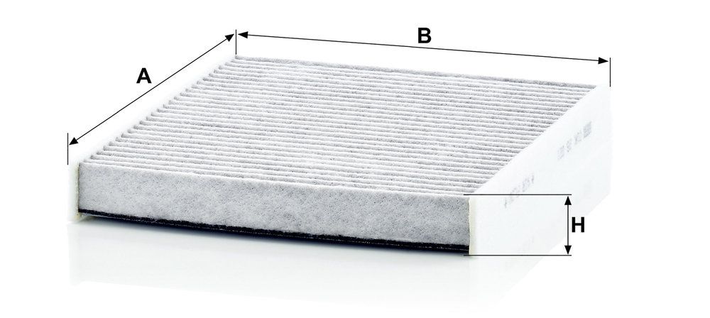 Levně Filtr, vzduch v interiéru MANN-FILTER CUK 26 021