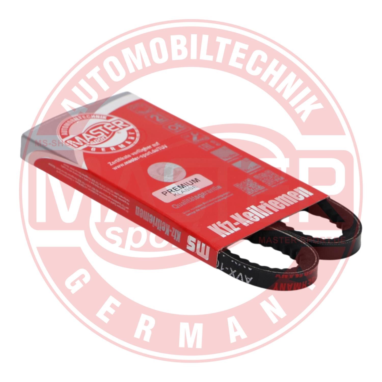 E-shop Klinový remeň MASTER-SPORT GERMANY AVX-10X715-PCS-MS