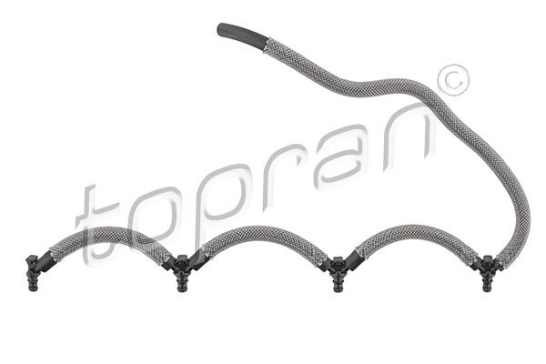 furtun,supracurgere combustibil TOPRAN 724 072