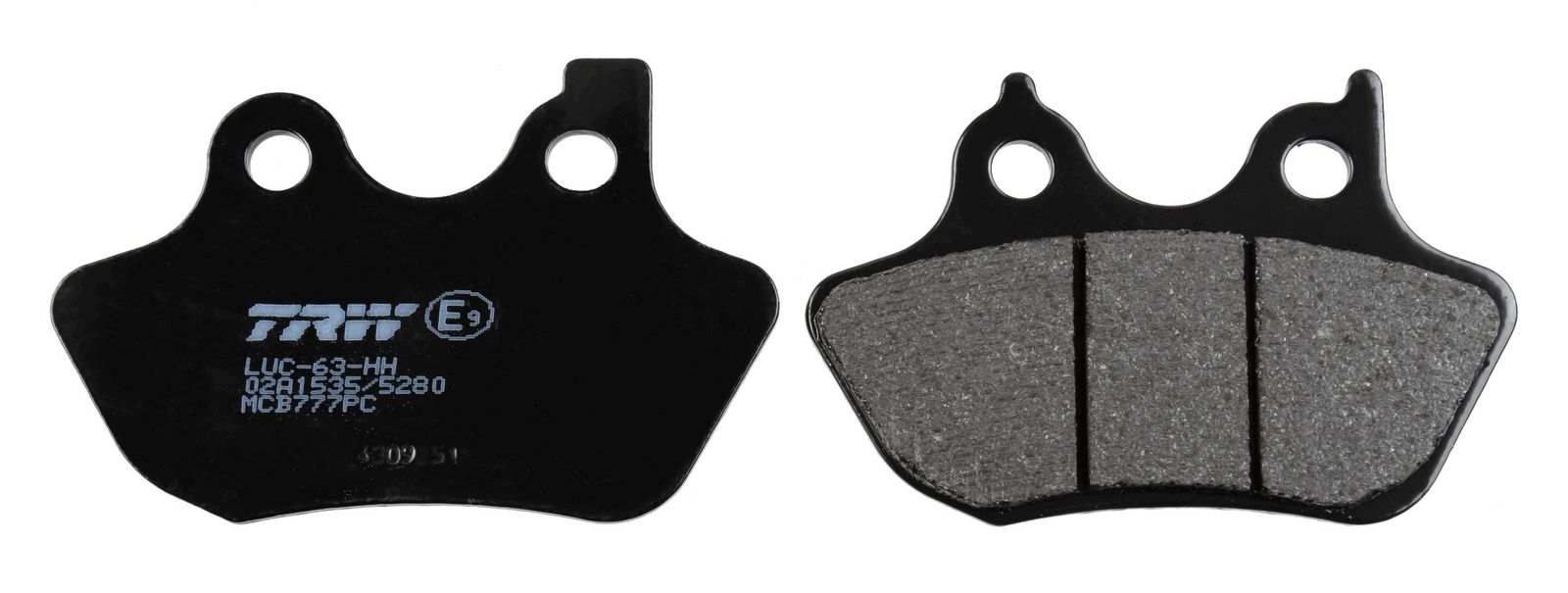 Kit de plaquettes de frein, frein à disque