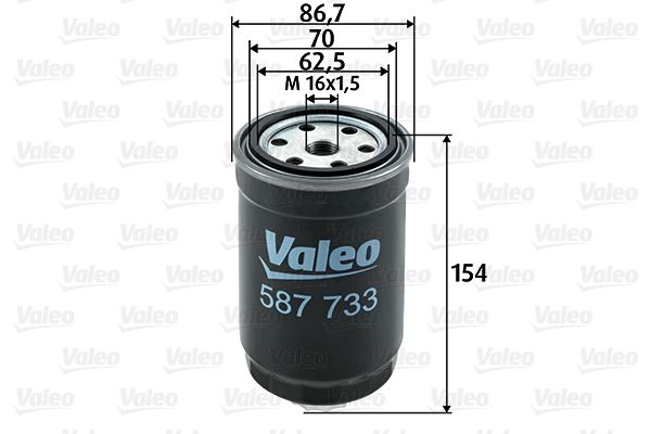 Palivový filter VALEO 587733