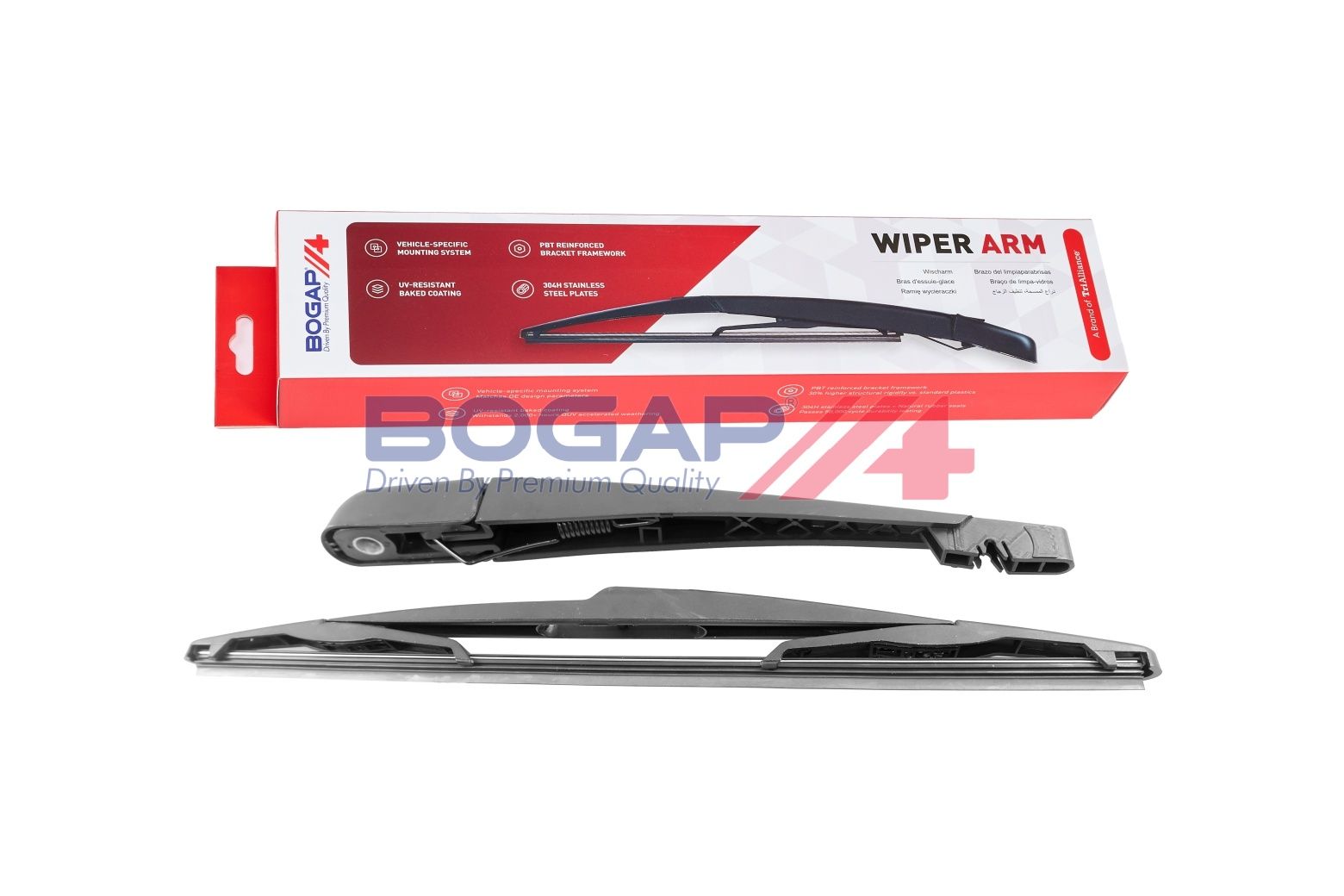 E-shop Sada ramienka stierača, čistenie okien BOGAP W5515100