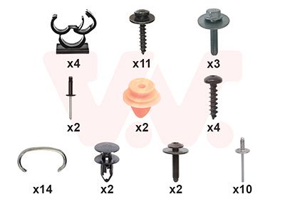 Set montaj, bara protectie VAN WEZEL 1557794