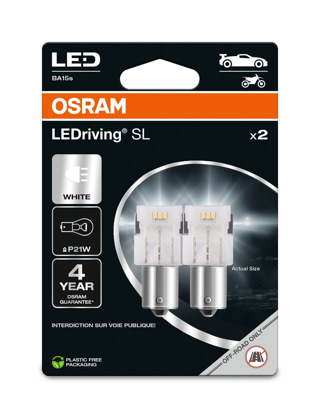 Bec incandescent OSRAM 7506DWP-2BL