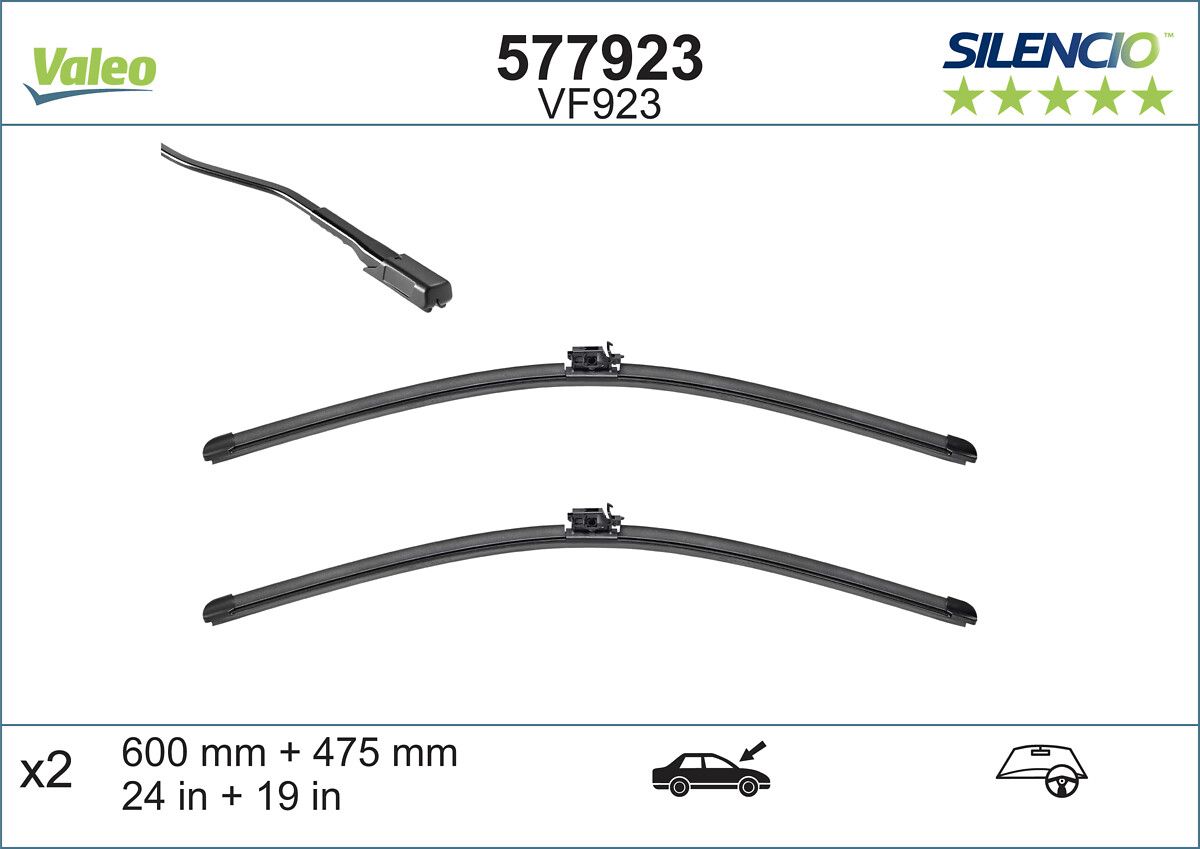 Pióro wycieraczki VALEO 577923