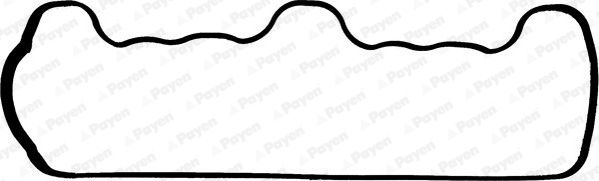 Uszczelka, pokrywa głowicy cylindrów PAYEN JN776
