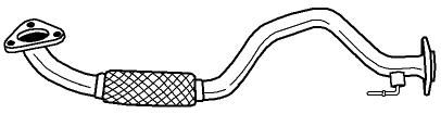 Rura wydechowa SIGAM 1K0254304C