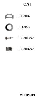 Katalizator FA1 18160RZPG50