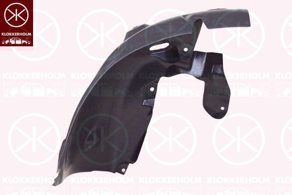 Poszycie, wnęka na koła KLOKKERHOLM 6043385