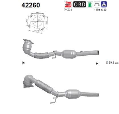 Katalizator AS 42260