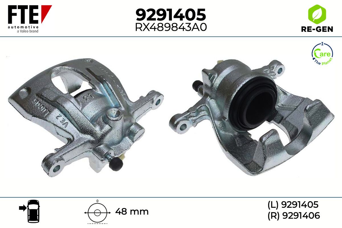 Etrier frana FTE 9291405