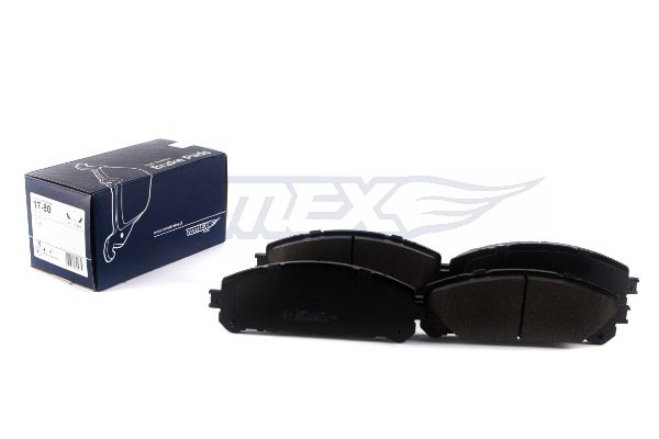 Levně Sada brzdových destiček, kotoučová brzda TOMEX Brakes 17-80