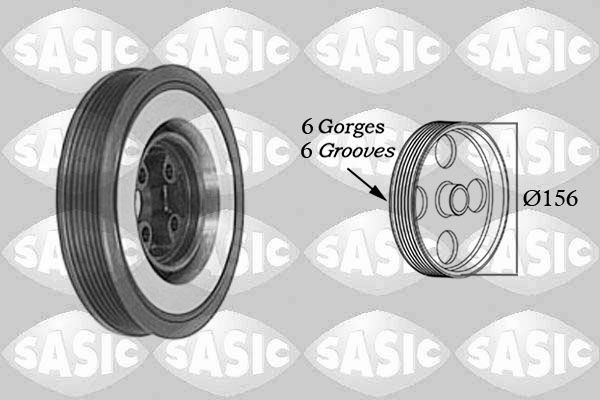 Ременный шкив, коленчатый вал