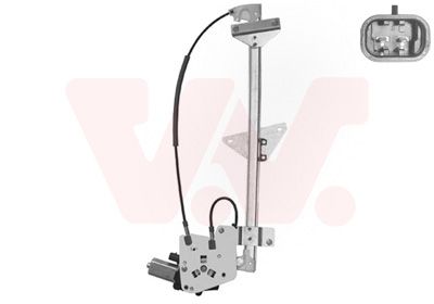 Mecanism actionare geam VAN WEZEL 2545264