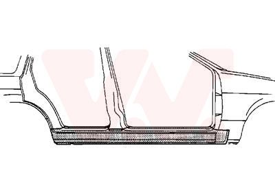 Nástupní panel VAN WEZEL 3314104