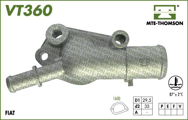 Termostat, środek chłodzący MTE-THOMSON VT360.87