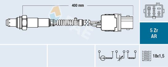 Sonda lambda FAE 75096