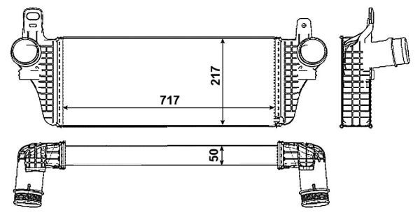 Kompressoriõhu radiaator