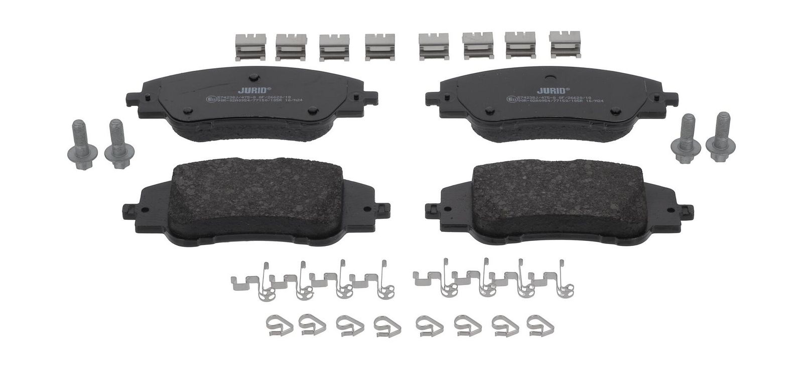 Комплект тормозных колодок, дисковый тормоз